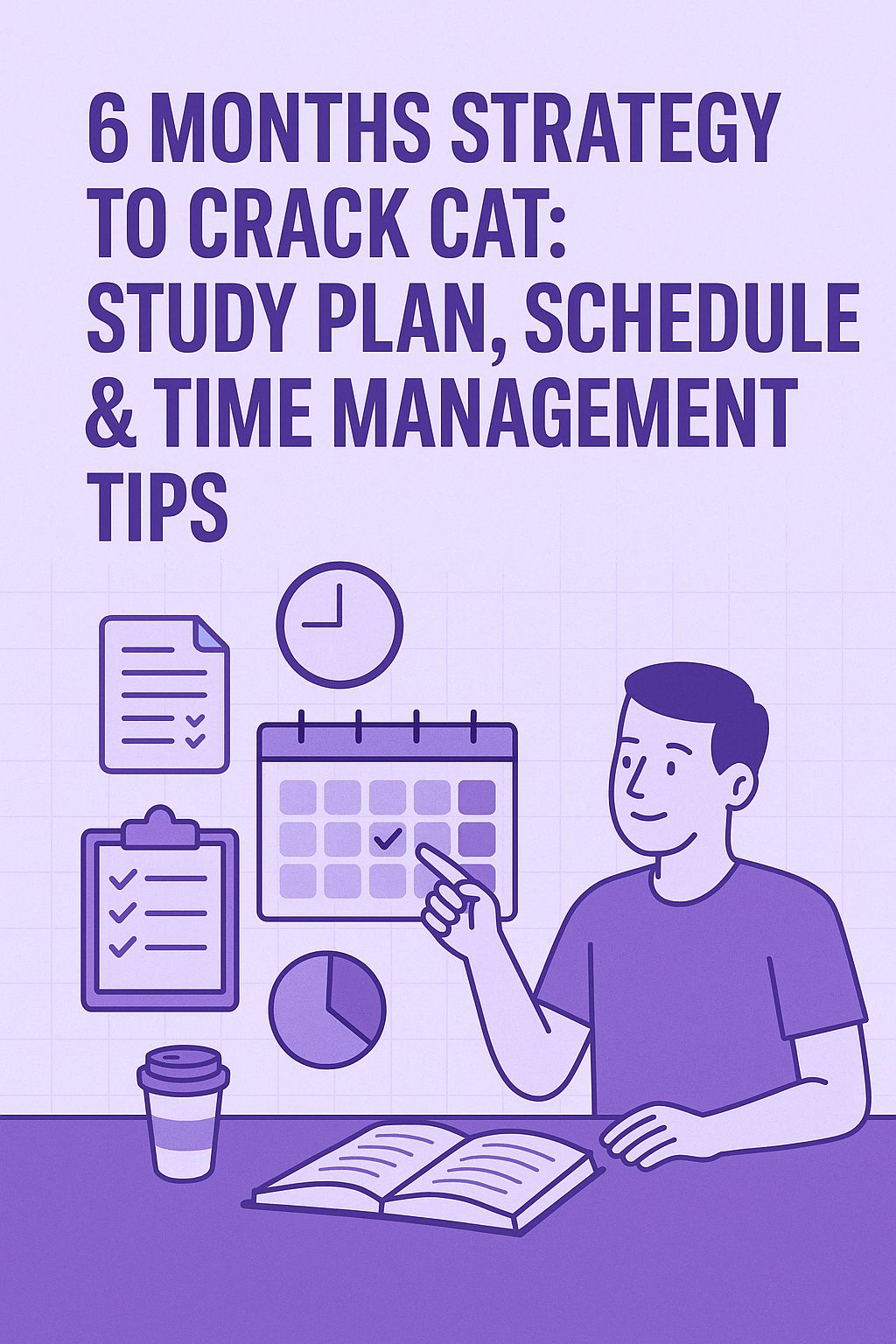 6 Months Strategy to Crack CAT: Study Plan, Schedule & Time Management Tips