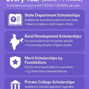 Unknown Scholarships Indian Students Miss Every Year (State + Private)
